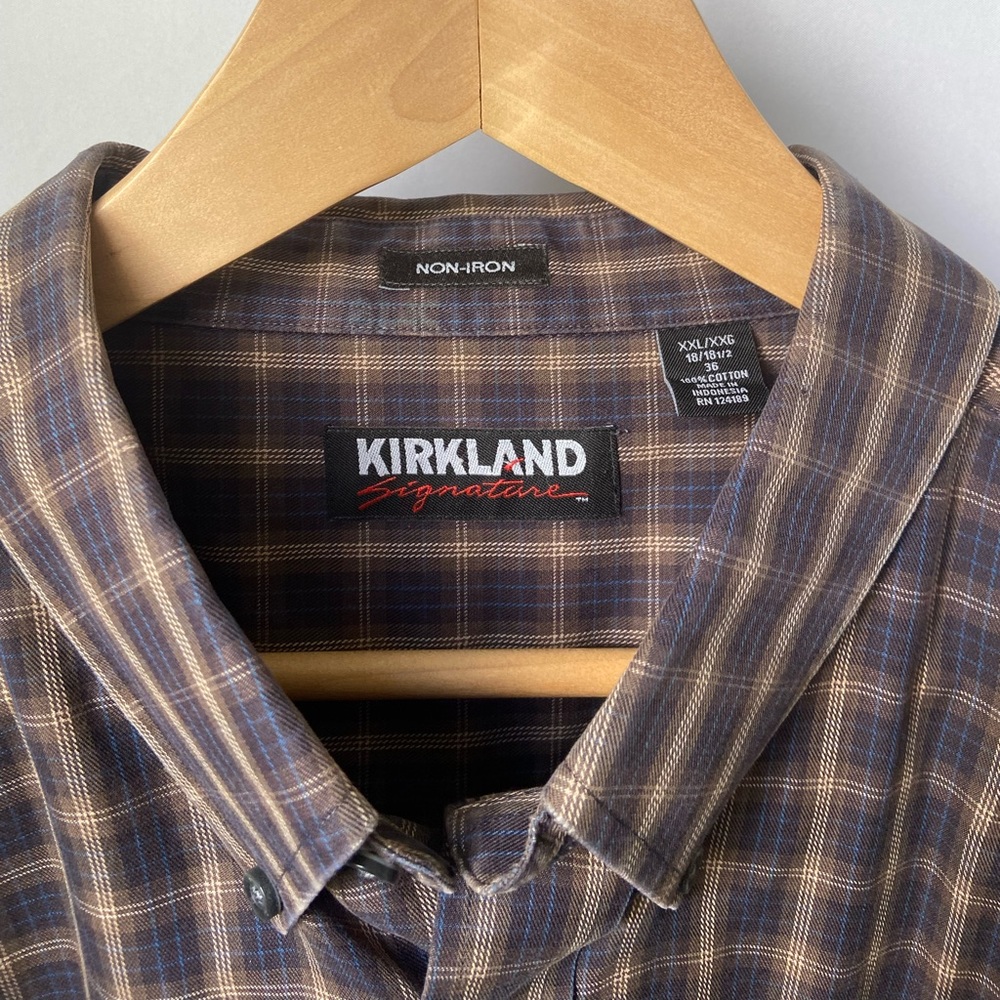 Kirkland flannel shirt XL excellent condition.